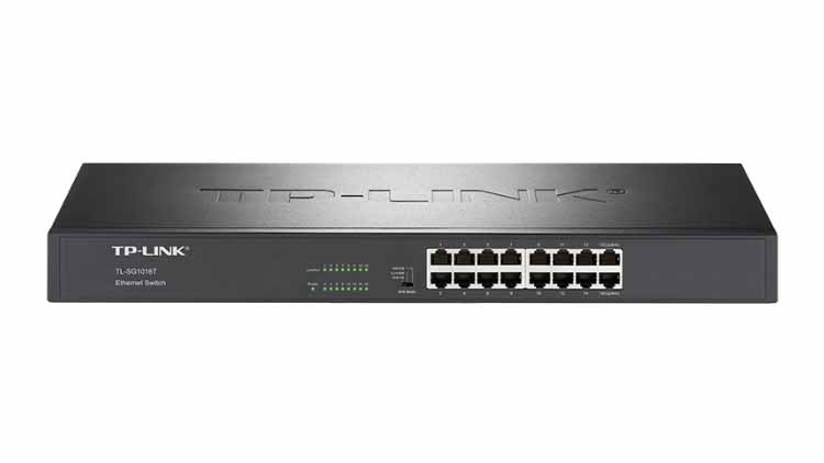 TP-LINK TL-SG1016T 16口全千兆以太網(wǎng)交換機